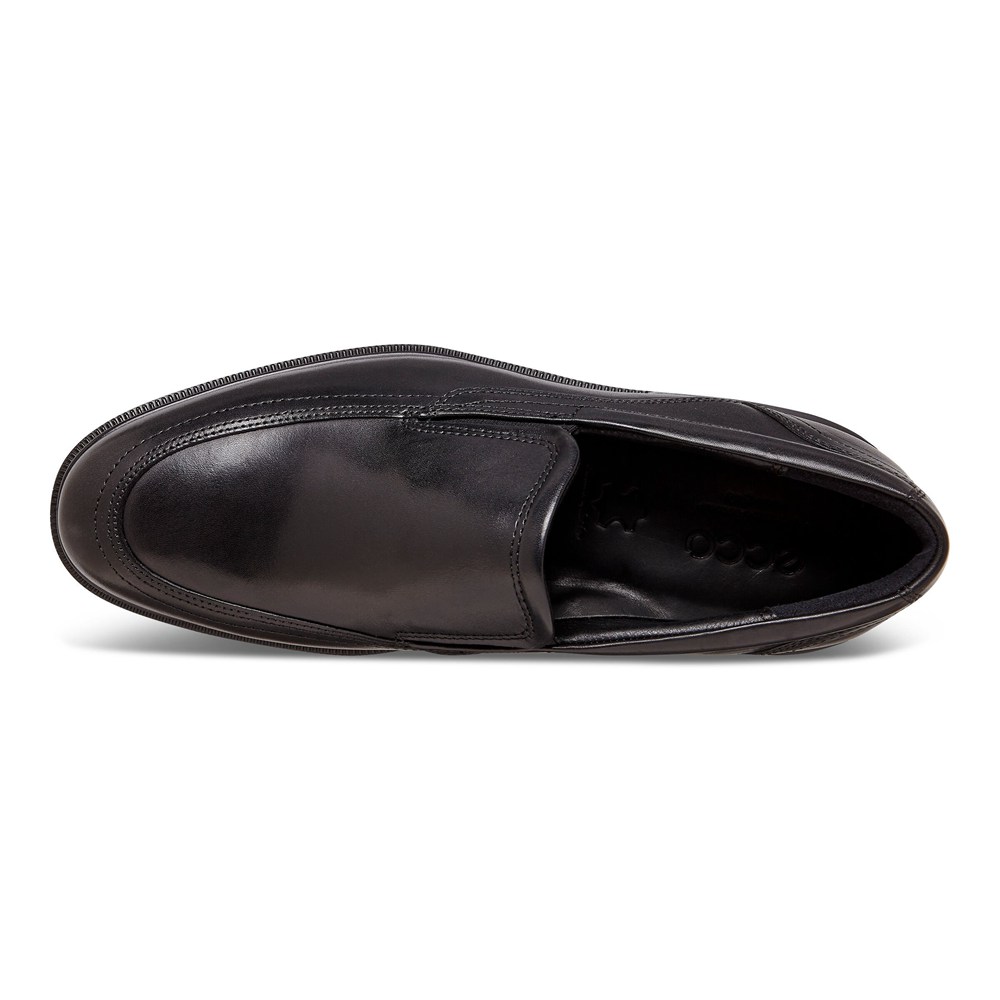 ECCO Mens Slip On Black - Lisbon Apron - UCS-250647